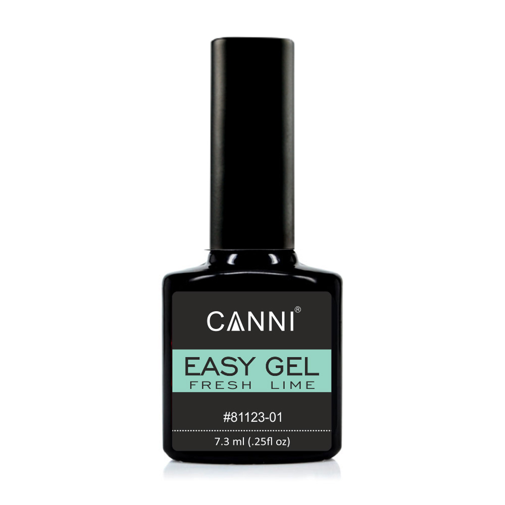 Гель для нарощування та зміцнення нігтів Canni Easy Gel 04 Fresh Lime, 7.3 мл